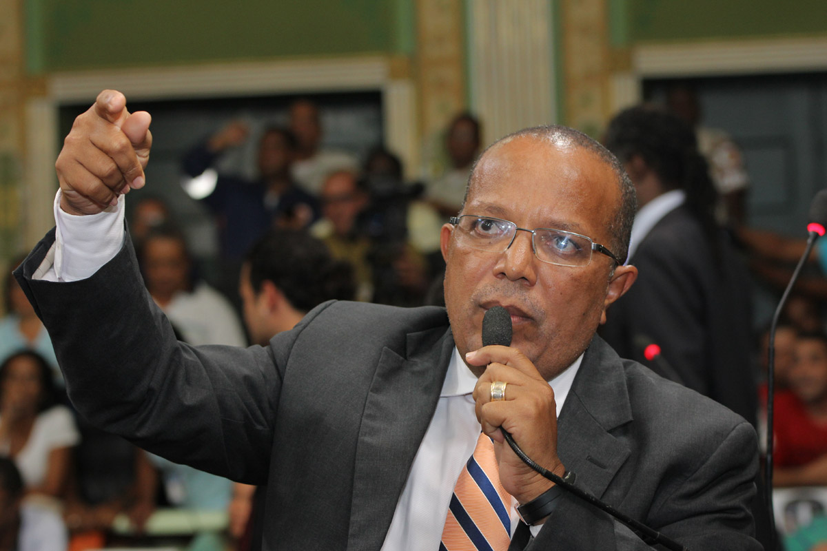 O vereador Suíca (PT)