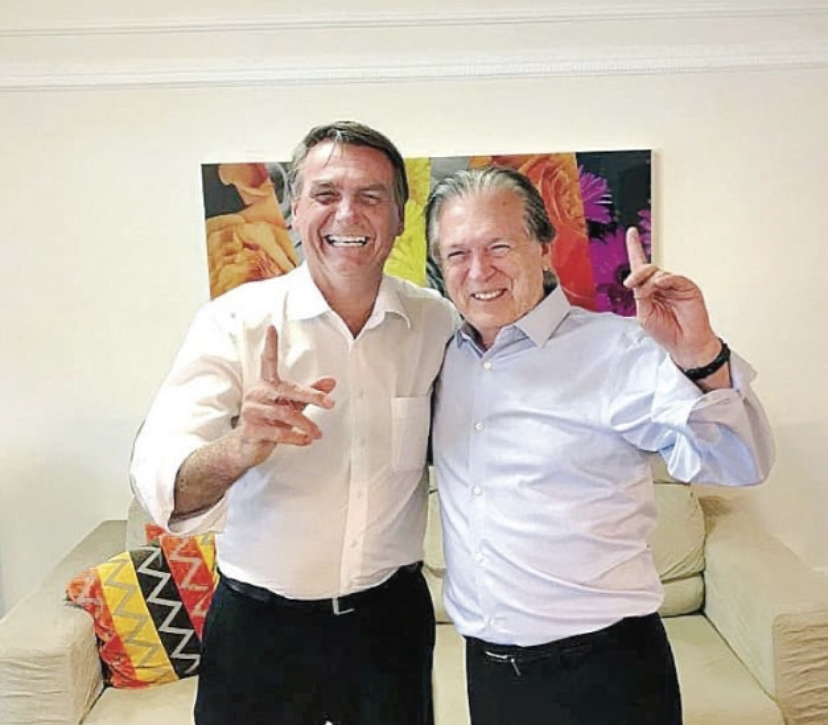 Jair Bolsonaro e Luciano Bivar