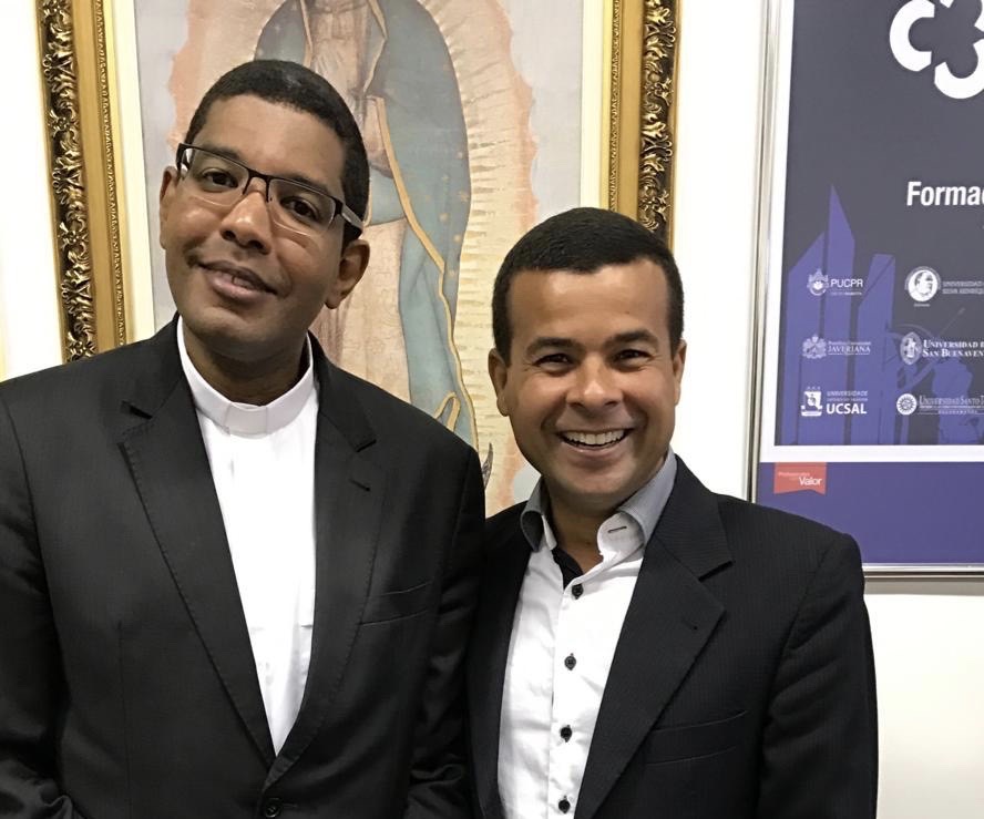 Maurício da Silva e Celsinho Cotrim, reitor e pró-reitor da Ucsal Maurício da Silva e Celsinho Cotrim, reitor e pró-reitor da Ucsal