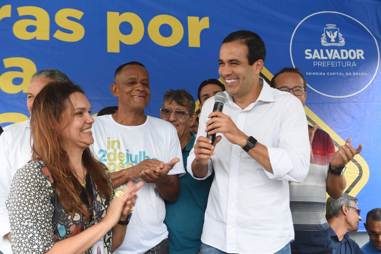 Bruno Reis destacou o trabalho permanente da Prefeitura para evitar alagamentos em Salvador Bruno Reis destacou o trabalho permanente da Prefeitura para evitar alagamentos em Salvador