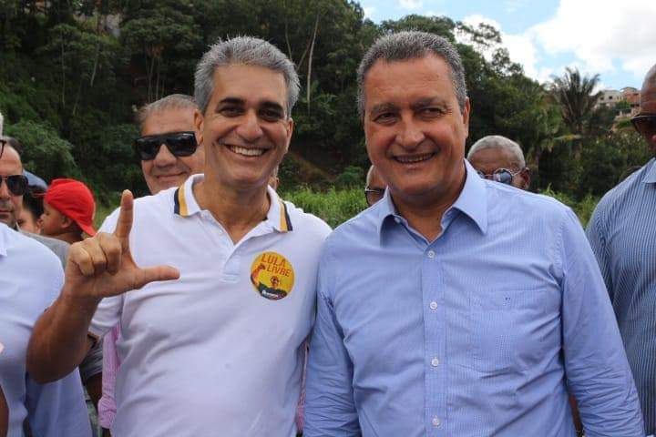 Petistas Robinson Almeida e Rui Costa