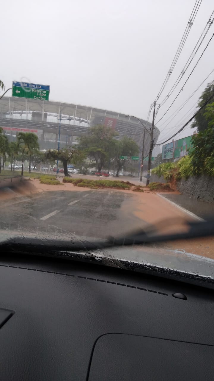 Dique do Tororó na manhã desta terça-feira (18) Dique do Tororó na manhã desta terça-feira (18)