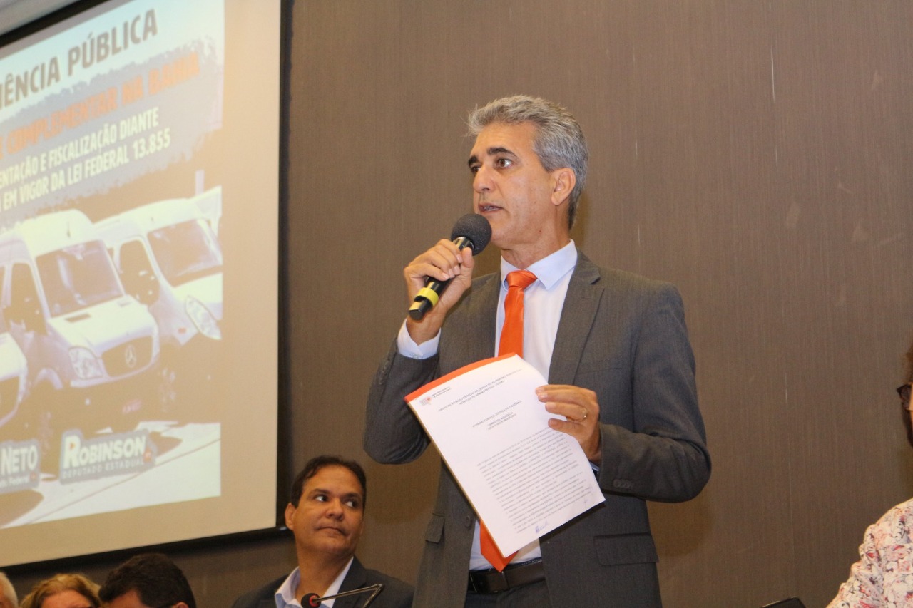 Deputado estadual Robinson Almeida (PT)