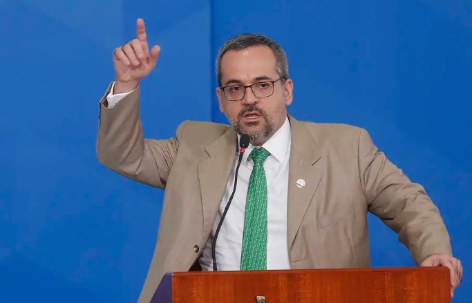 O ministro da Educação, Abraham Weintraub