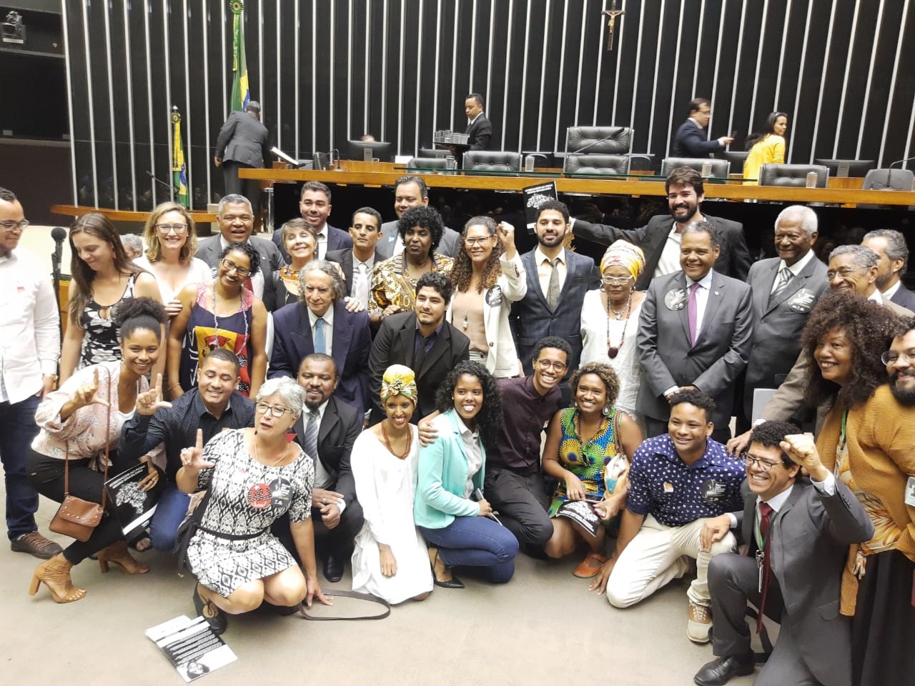 Sessão especial na Câmara dos Deputados nesta terça-feira (19) marcou as homenagens ao Dia da Consciência Negra