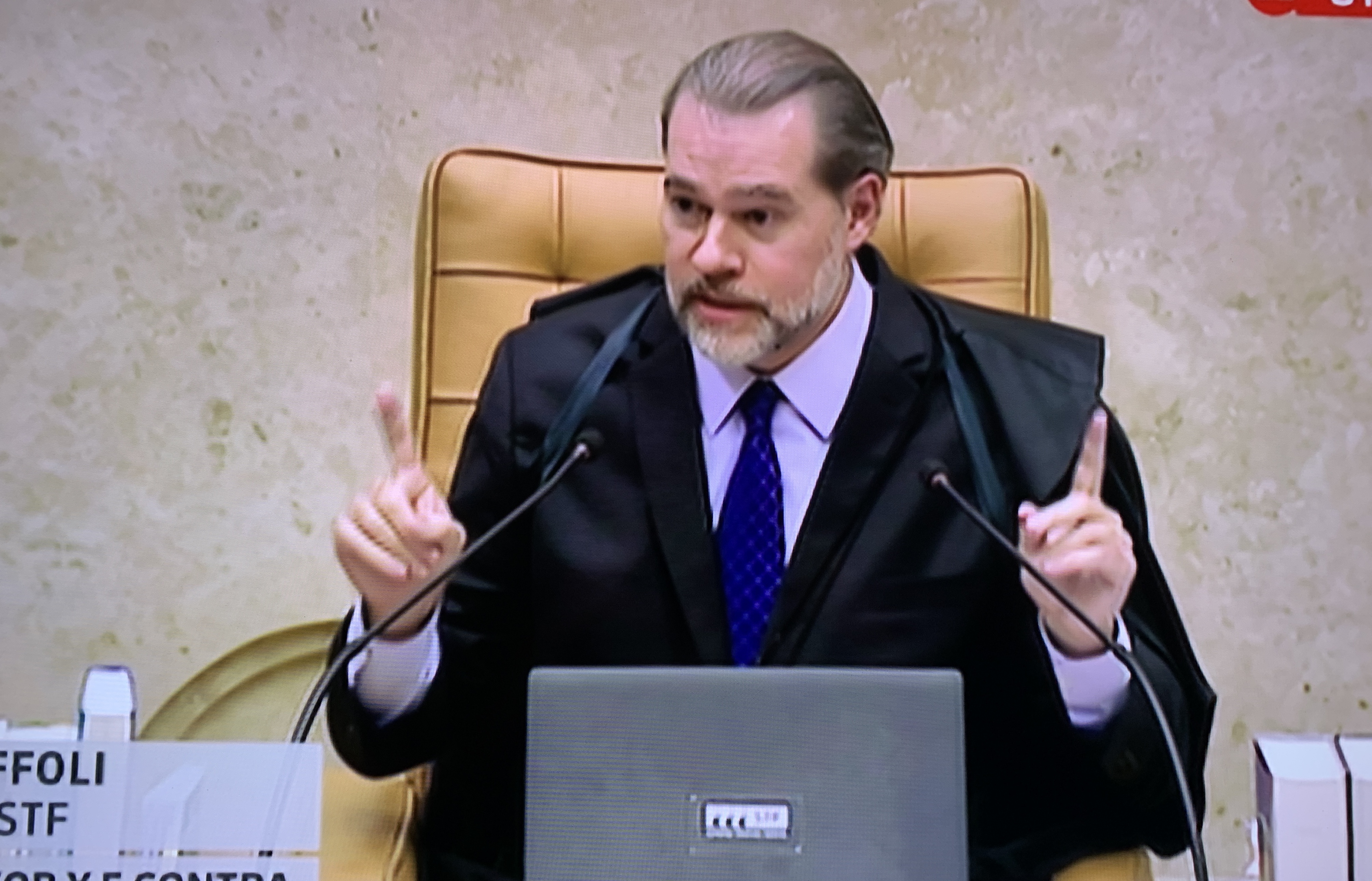 Ministro Dias Toffoli, autor do voto de minerva que permitiu a soltura de Lula no dia hoje
