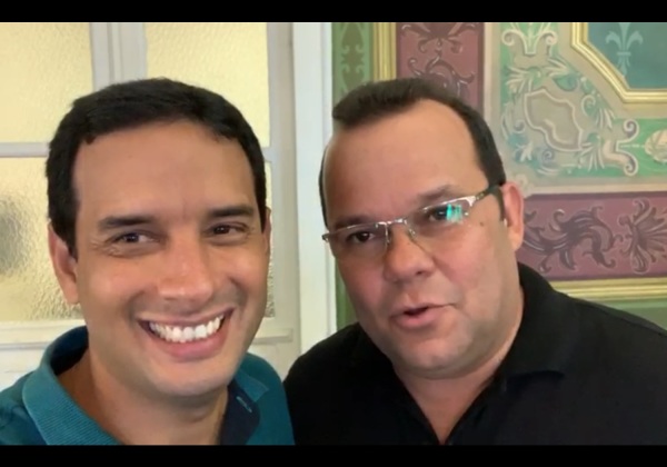 Leo Prates e Geraldo Jr. disputam, na prática, o mesmo espaço junto ao pré-candidato do DEM a prefeito, Bruno Reis