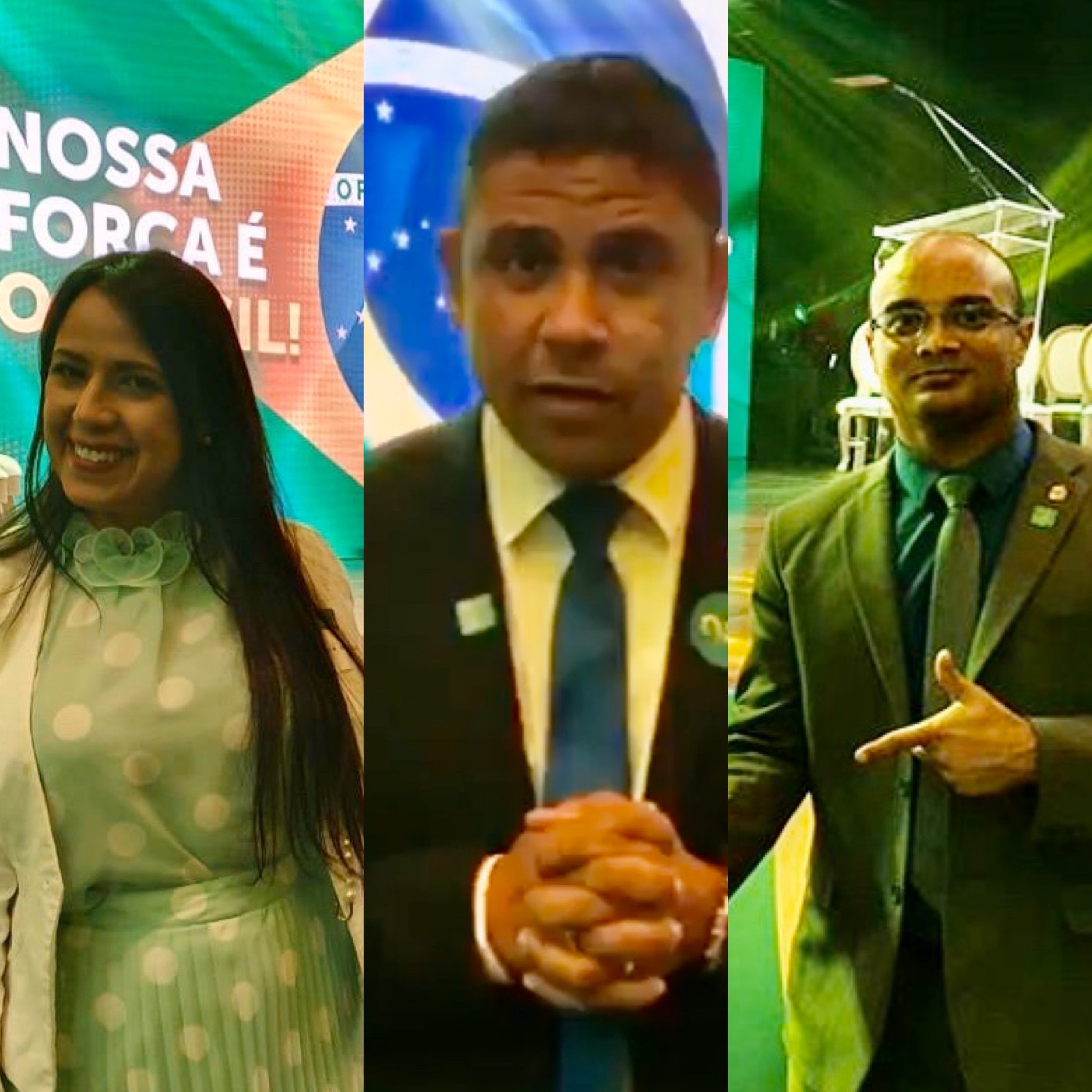 Talita, Pastor Tom e Capitão Alden vão migrar para novo partido