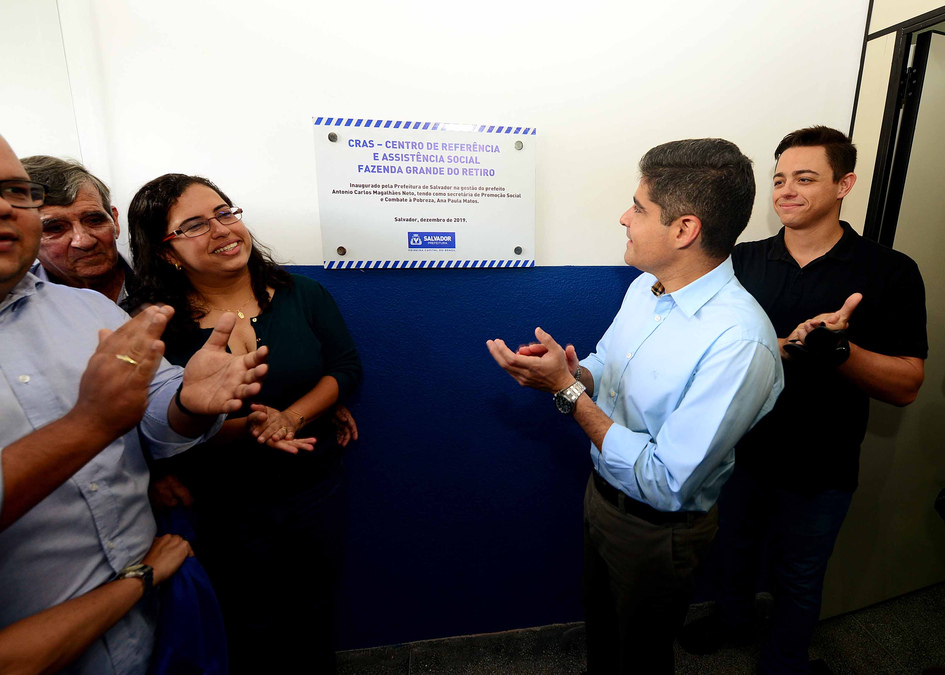 O equipamento foi entregue pelo prefeito ACM Neto