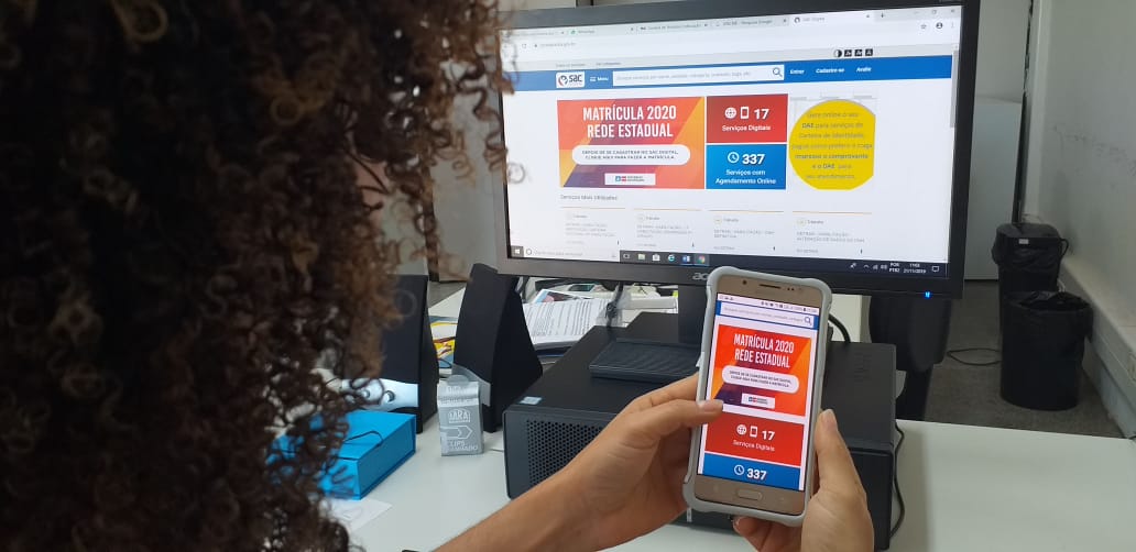 Todo o processo poderá ser feito por dispositivos móveis como tablets e celulares