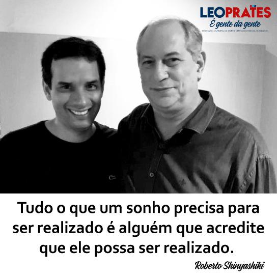 Imagem de De malas prontas para o PDT, Leo Prates posta foto com Ciro Gomes Imagem de De malas prontas para o PDT, Leo Prates posta foto com Ciro Gomes