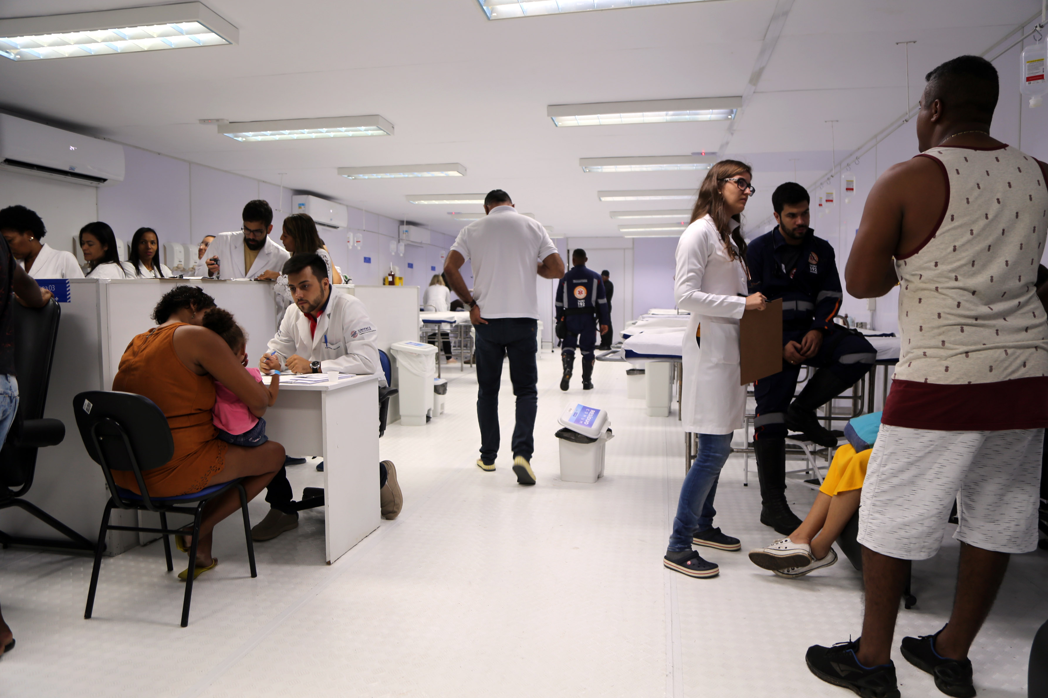 SMS já atendeu 123 pessoas 