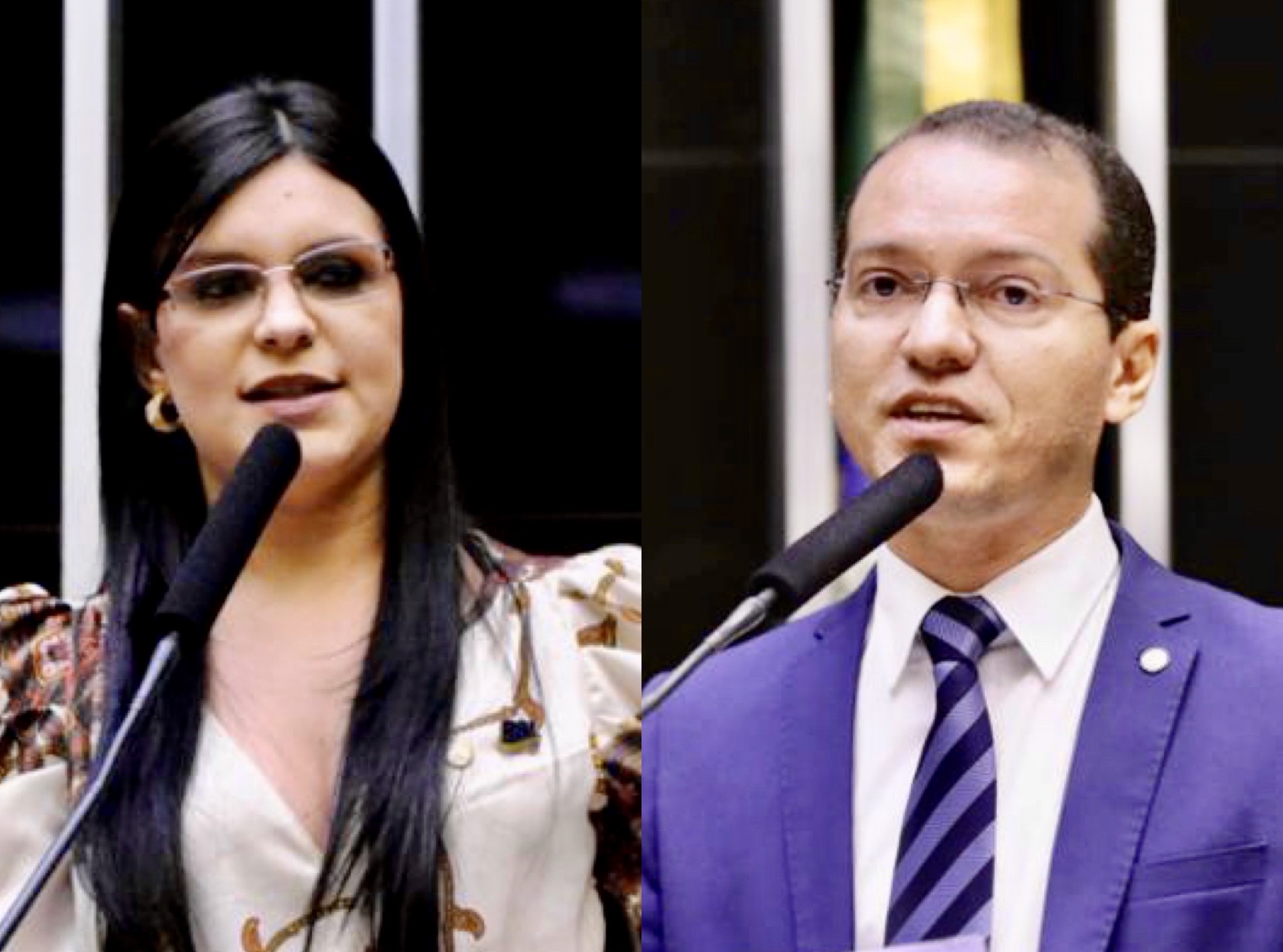 Dayane e Tito, deputados federais