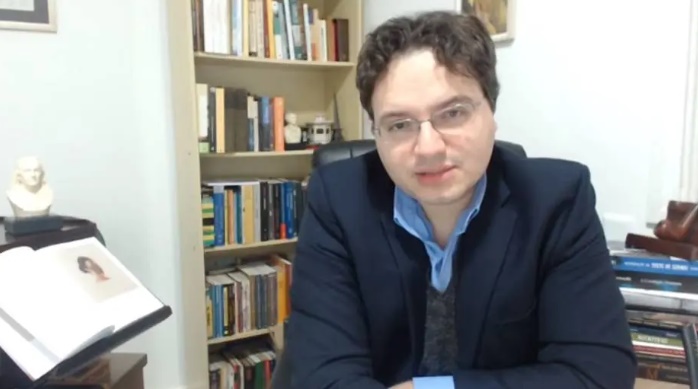 Rafael Nogueira é seguidor de Olavo de Carvalho e especialista no período imperial