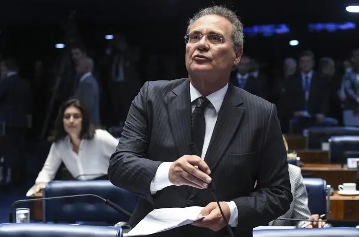 O senador Renan Calheiros (MDB-AL)