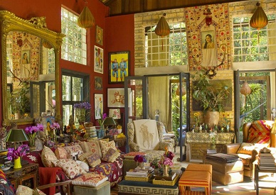 Espaço decorado em SP por Sig Bergamin, nome que não sai da boca de corretores na Penha depois de suposta aquisição da casa por Socorro