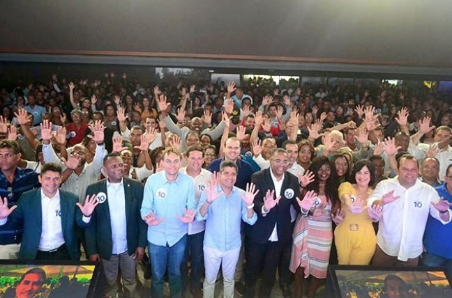 Imagem de Com presença de Neto, Bruno e elogios de Geraldo à Iurd, Republicanos promove encontro estadual em Salvador