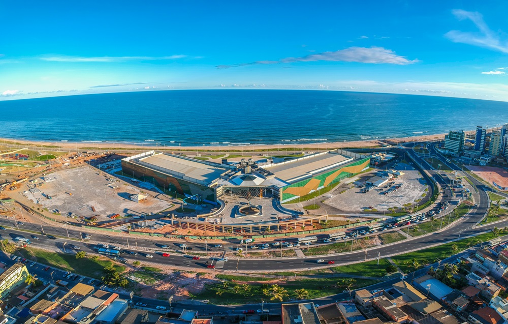 Novo Centro de Convenções, localizado na orla da Boca do Rio