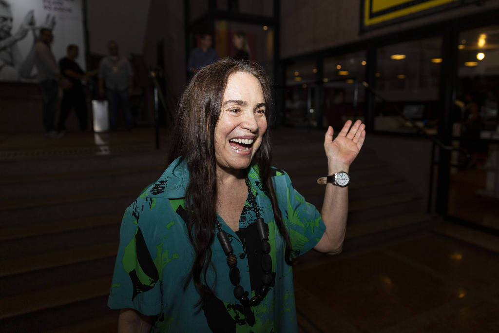 A atriz Regina Duarte A atriz Regina Duarte A atriz Regina Duarte