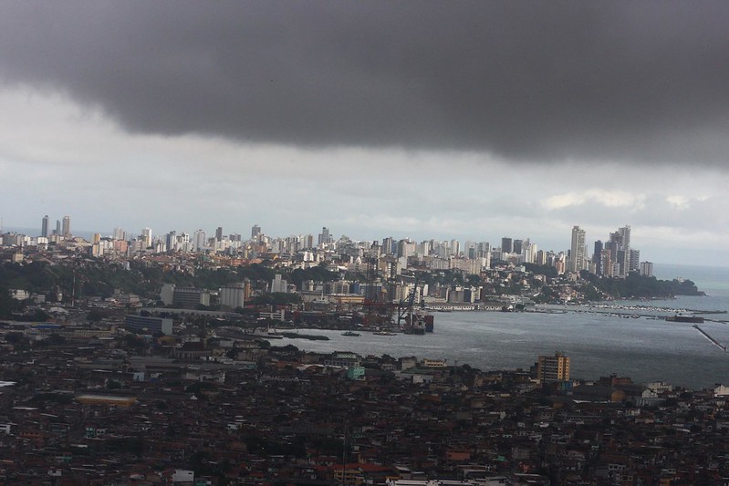 Defesa Civil de Salvador emitiu um novo alerta permanência de chuva Defesa Civil de Salvador emitiu um novo alerta permanência de chuva