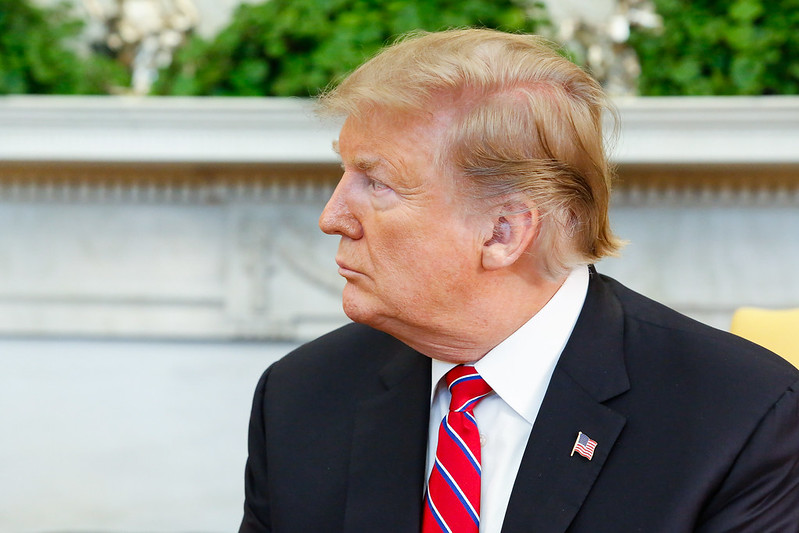 O ex-presidente dos EUA Donald Trump