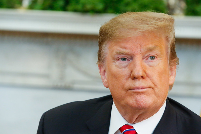 O presidente dos EUA, Donald Trump