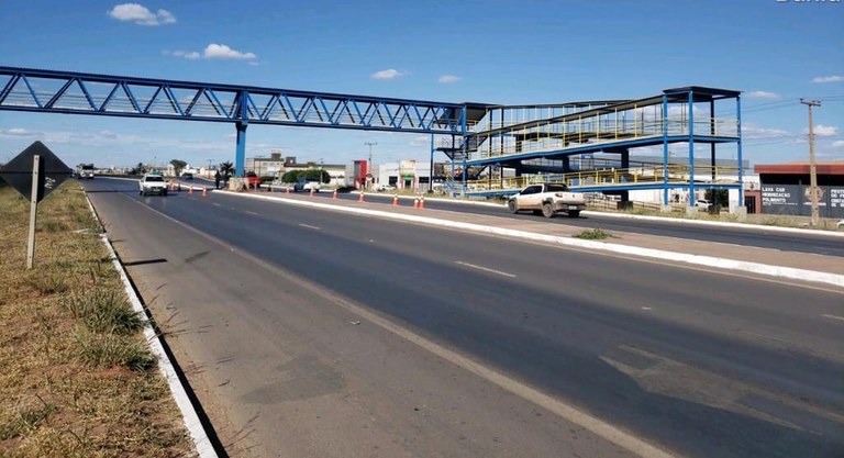 Imagem de Ministério de Infraestrutura anuncia conclusão de três passarelas na BR-242 na Bahia