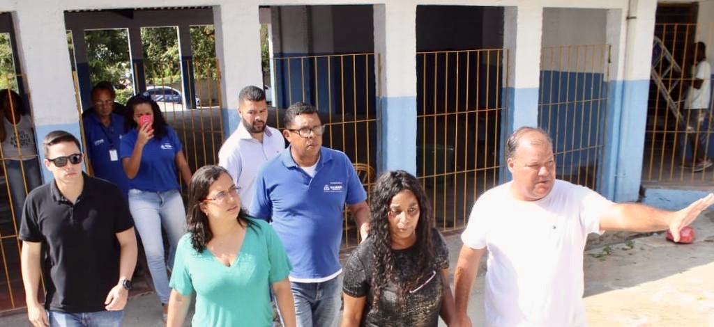 Ana Paula acompanhou vistoria Ana Paula acompanhou vistoria