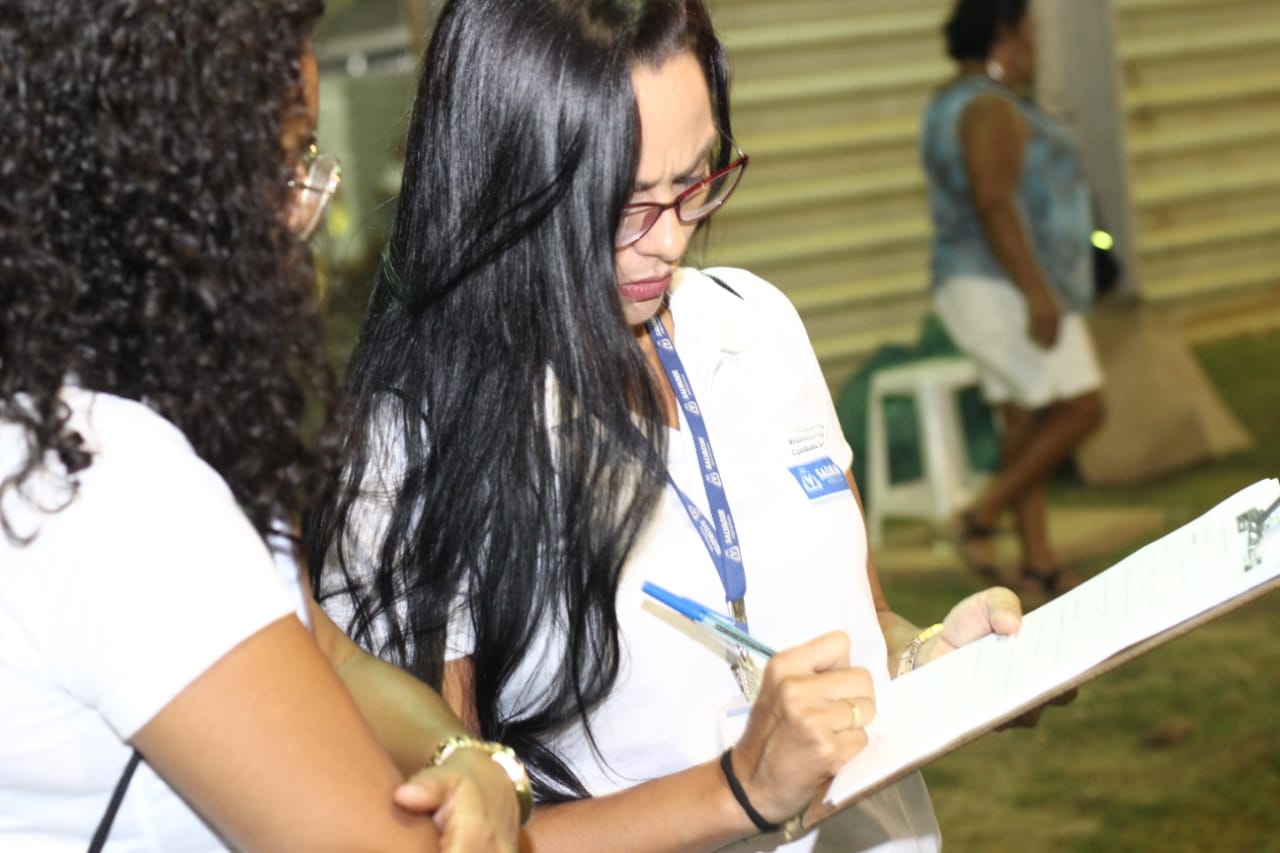 Atendimento social da Sempre no Festival Virada Salvador