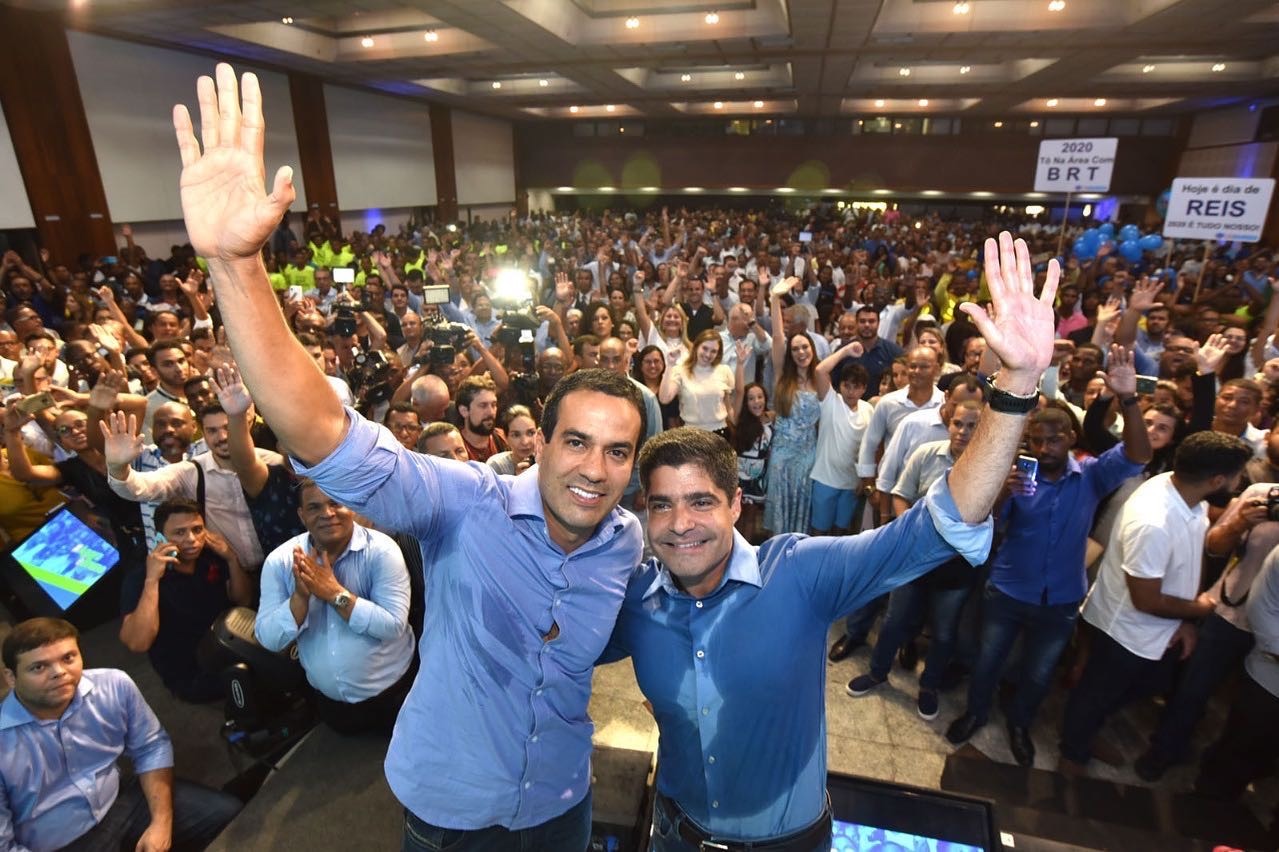 Em Salvador, Neto vai apoiar seu vice, Bruno Reis