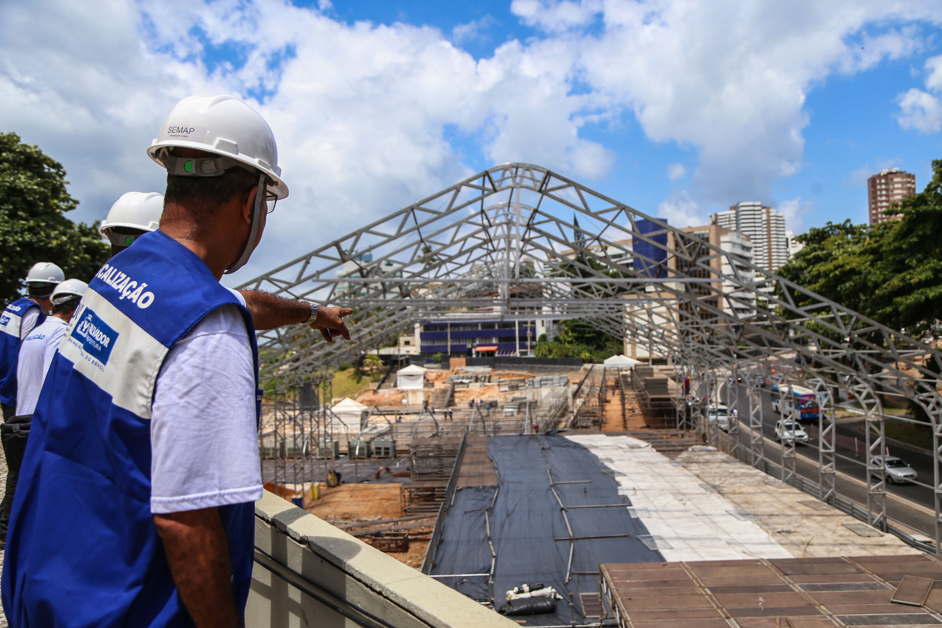 Camarotes devem ser montados até dia 19 