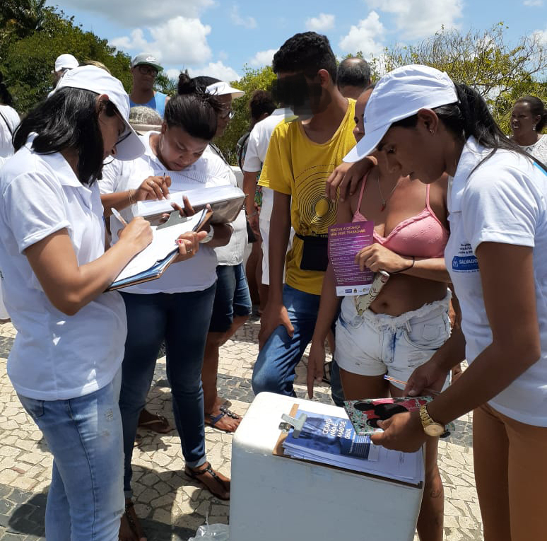 Serviço Especializado de Abordagem Social no percurso do cortejo da Lavagem do Bonfim Serviço Especializado de Abordagem Social no percurso do cortejo da Lavagem do Bonfim
