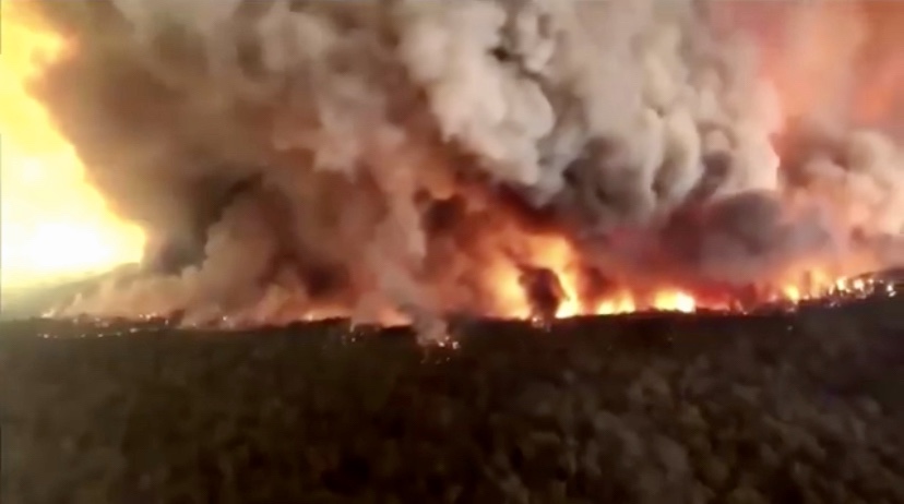 Fogo destruiu mais de 1.500 residências