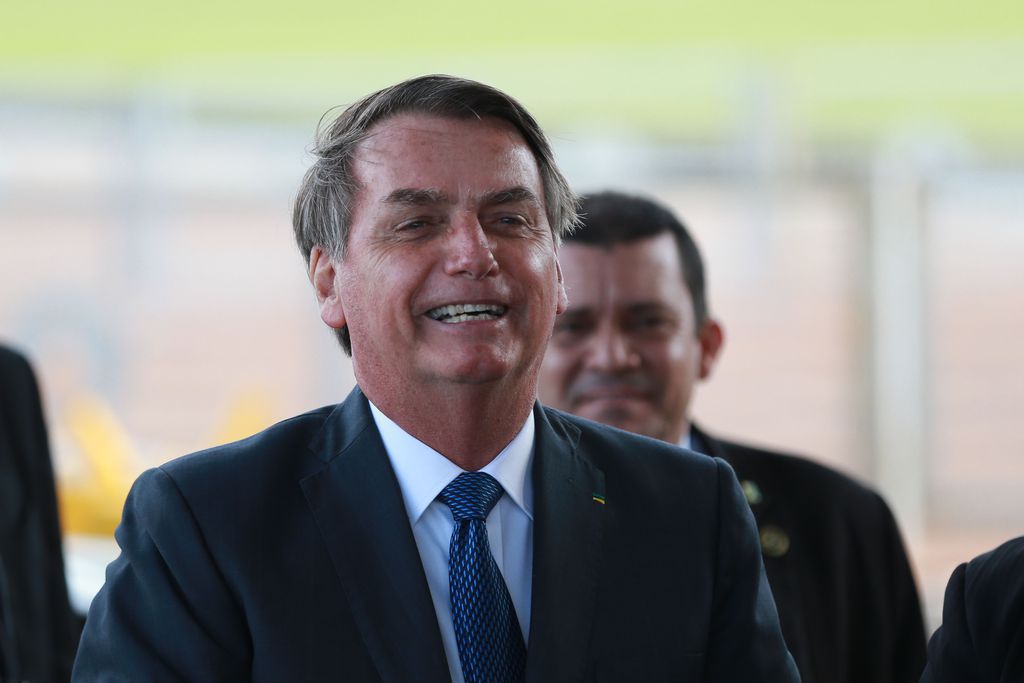 Bolsonaro no Palácio da Alvorada 