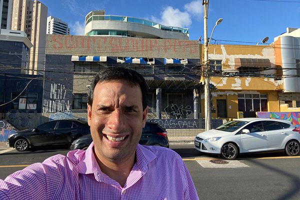 O secretário municipal da Saúde, Leo Prates