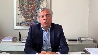 Cirurgião Marcelo Sampaio, que operou Rui Costa no Hospital Sírio Libanês, em São Paulo