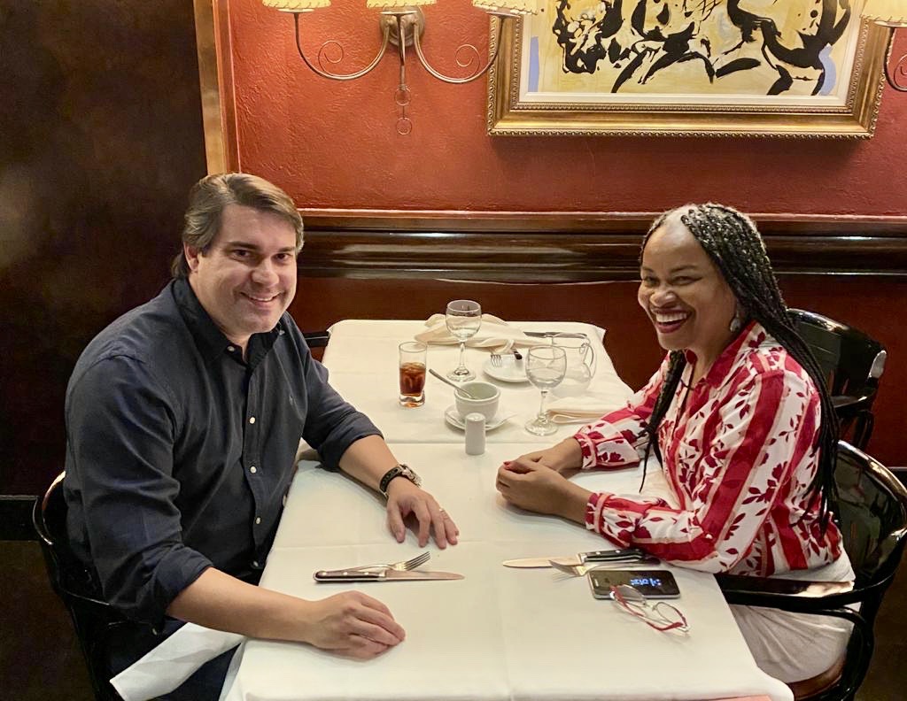 Niltinho e Olívia Santana, pré-candidatos à prefeitura de Salvador