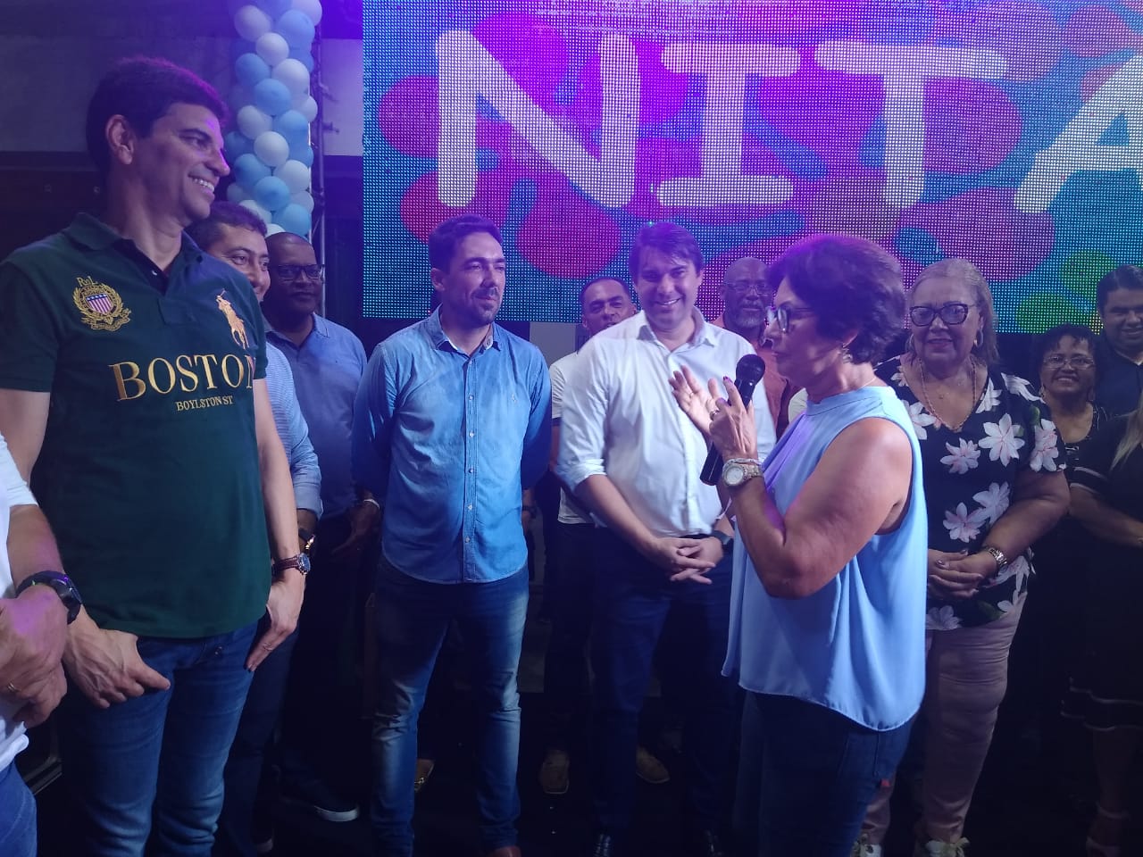 Lançamento da pré-candidatura de nita à Prefeitura de Madre de Deus