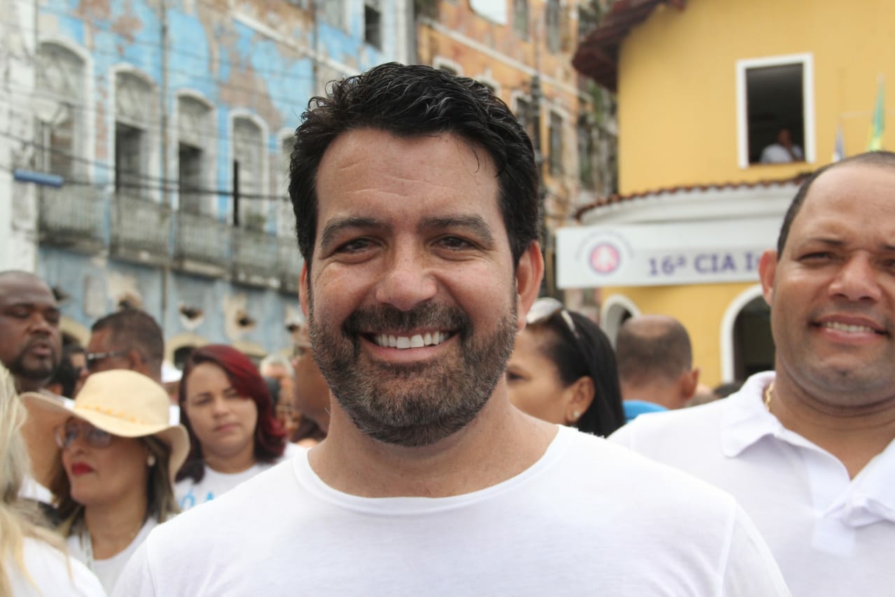 O vereador Paulo  Magalhães Jr (PV)