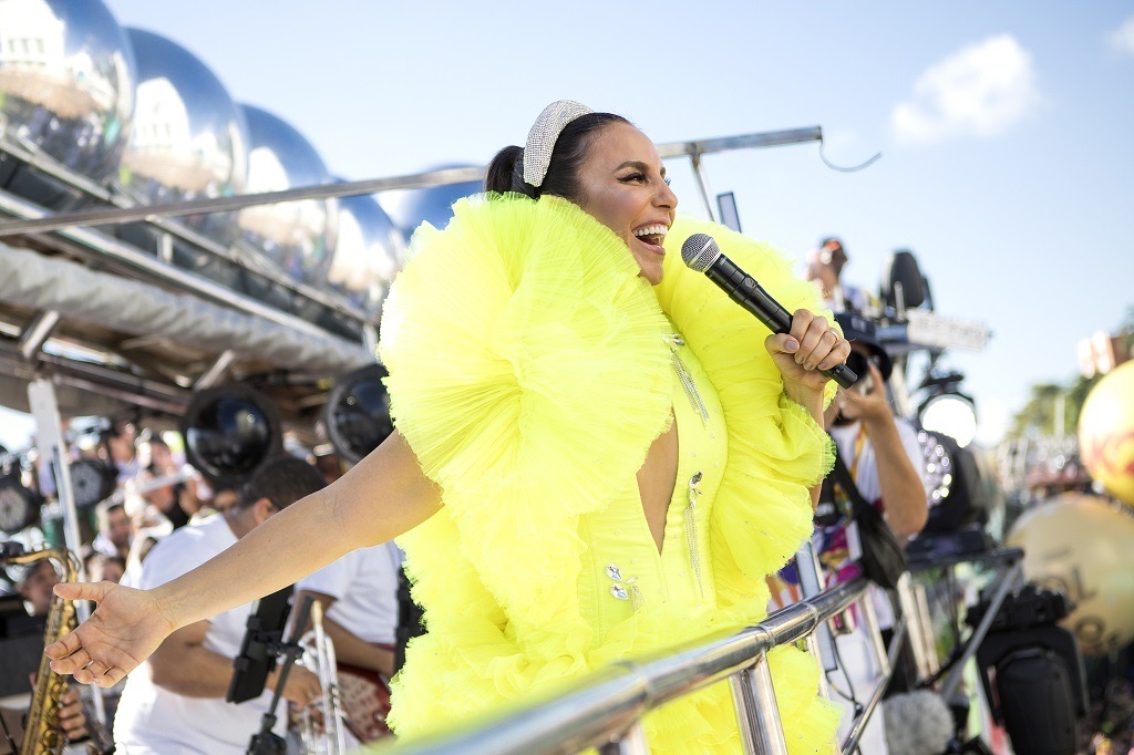 Ivete garante que vai levar a energia dos seus mais de 20 anos de carreira para as ruas Ivete garante que vai levar a energia dos seus mais de 20 anos de carreira para as ruas