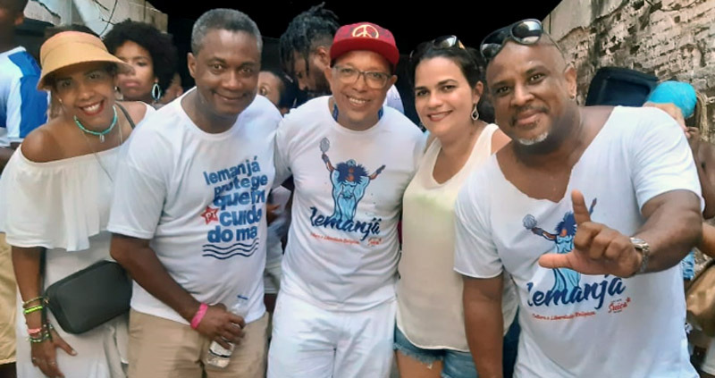 Imagem de Suíca destaca força do PT na Festa de Iemanjá e volta a defender prévias