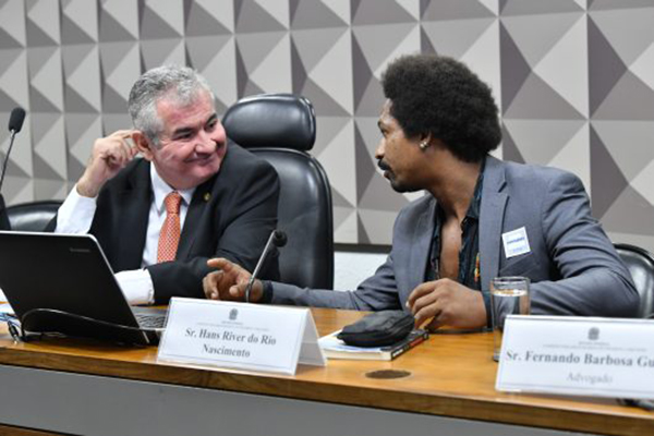 Hans River do Rio Nascimento depõe à CPMI das Fake News