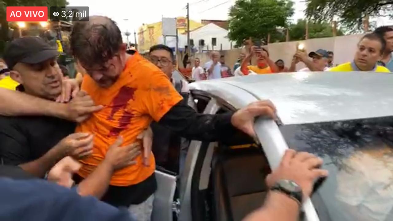 O senador licenciado Cid Gomes (PDT) foi baleado na tarde desta quarta-feira (19)