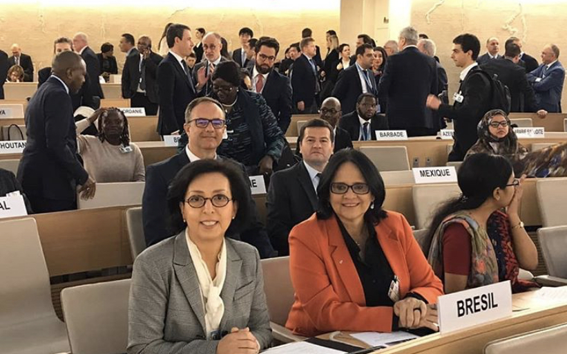 Ministra representa Brasil na ONU