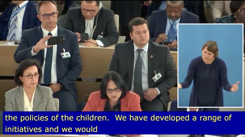 Ministra participa de painel no Conselho de Direitos Humanos da ONU