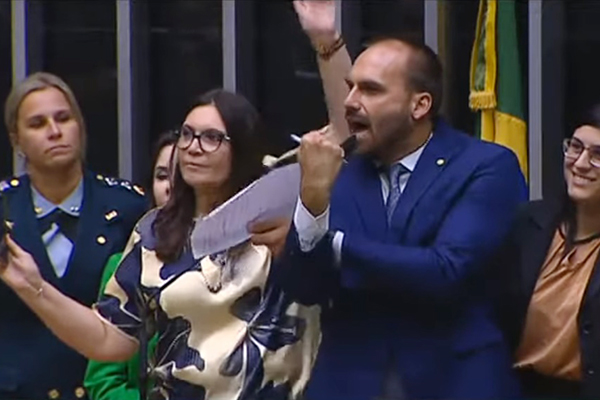 O deputado federal Eduardo Bolsonaro (PSL-SP)
