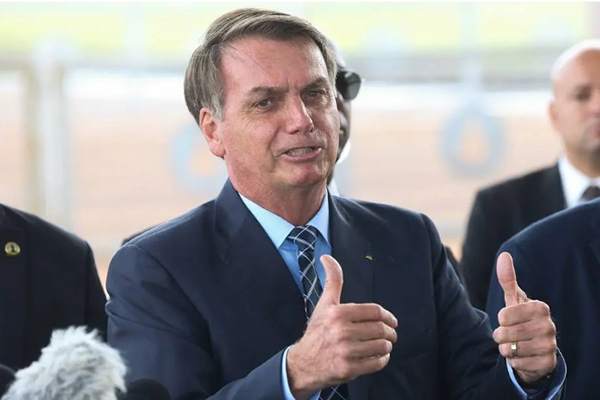 O presidente Jair Bolsonaro O presidente Jair Bolsonaro