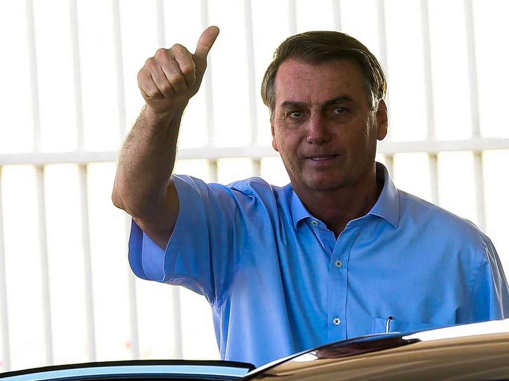 O presidente Jair Bolsonaro