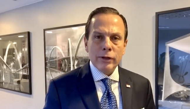 Tucano almoçou com governador do Rio, Wilson Witzel, neste domingo (23) 