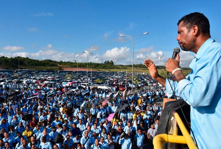 Júlio Bonfim, presidente do sindicato